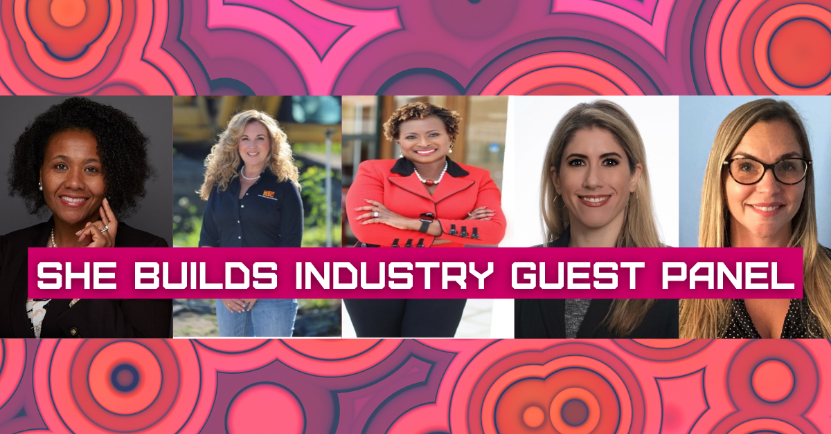 2021 She Builds Industry Guest Panelists
