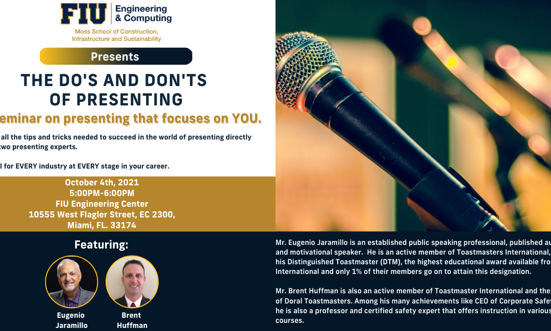 The Do’s and Don’ts of Presenting Seminar